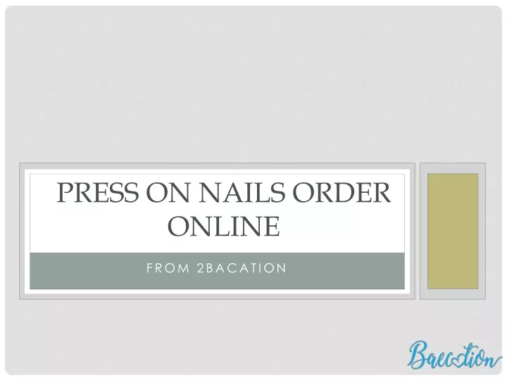 press on nails order online