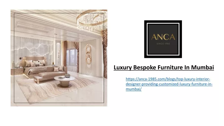 luxury bespoke furniture in mumbai