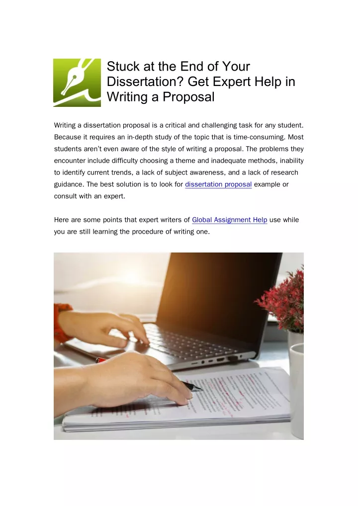 stuck at the end of your dissertation get expert