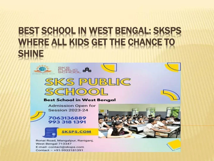 best school in west bengal sksps where all kids get the chance to shine