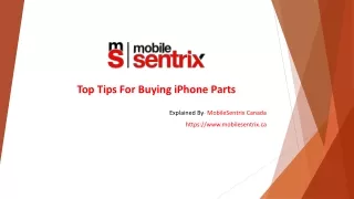 Top Tips For Buying iPhone Parts