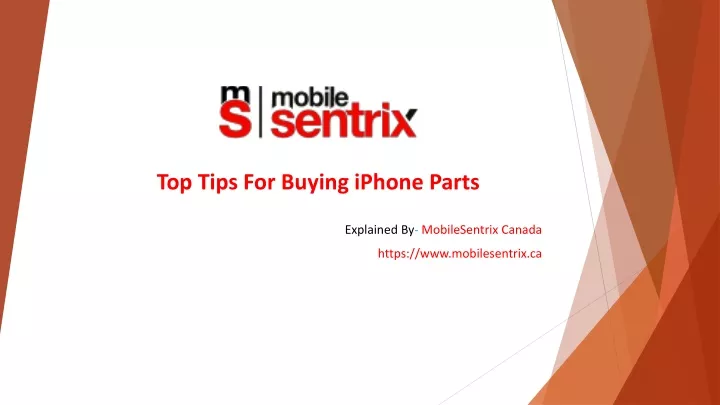 top tips for buying iphone parts