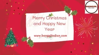 Enjoy Christmas and New Year with the tasty Indian food at Bengal Indian
