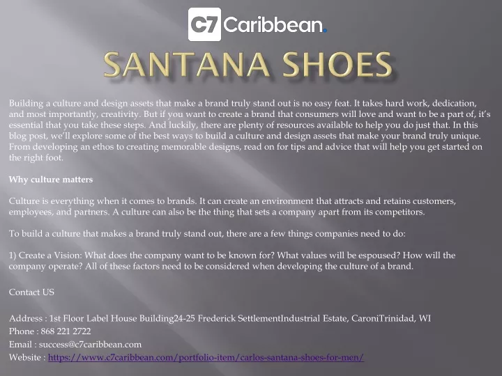 santana shoes