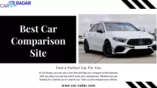 Best Car Comparison Site in the USA | Car-Radar