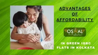Advantages of Affordability in Green IGBC Flats in Kolkata