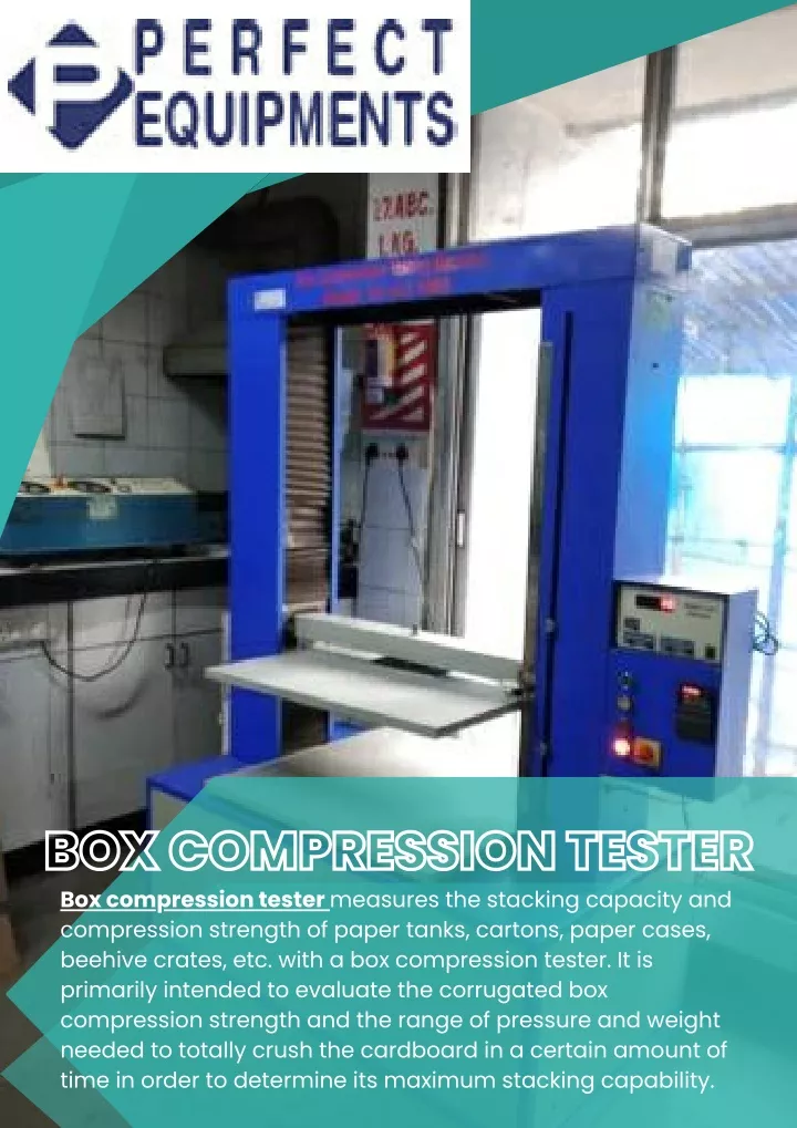 box compression tester box compression tester