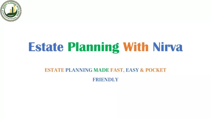 estate planning with nirva