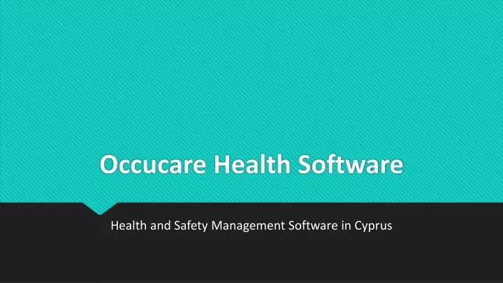 occucare health software