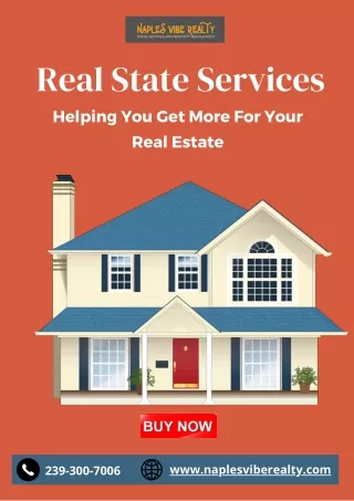 Call Us To Choose the Best Real State Services In Naples - Naples Vibe Realty