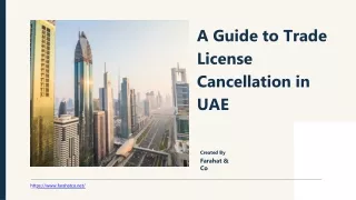 a guide to trade license cancellation in uae
