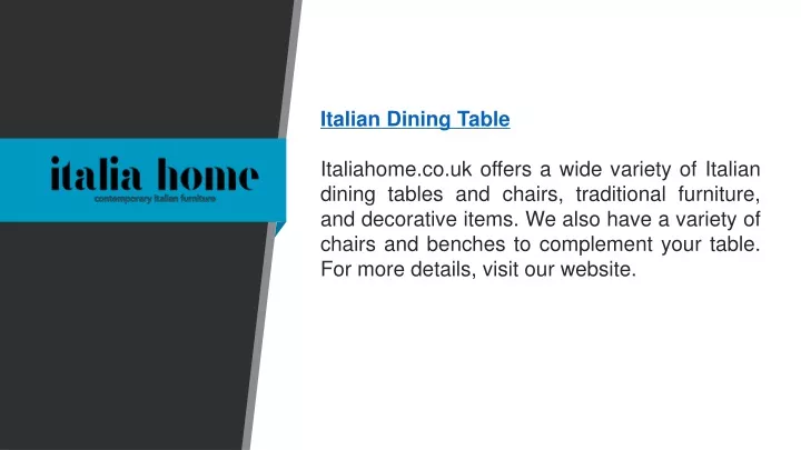 italian dining table italiahome co uk offers