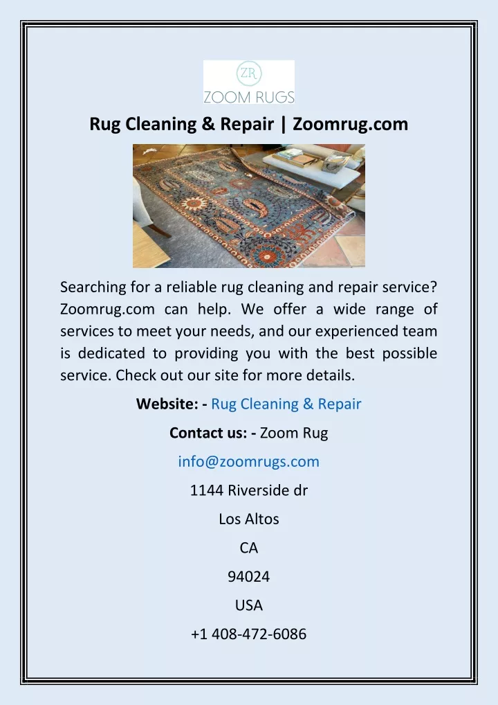 rug cleaning repair zoomrug com