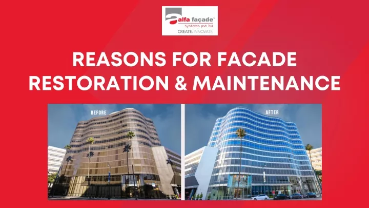 reasons for facade restoration maintenance