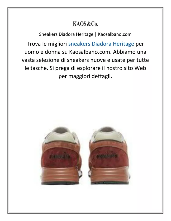 sneakers diadora heritage kaosalbano com