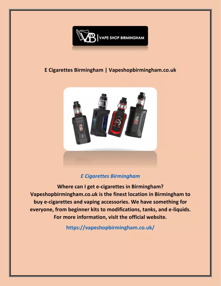 e cigarettes birmingham vapeshopbirmingham co uk