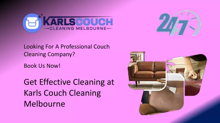 looking for a professional couch cleaning company