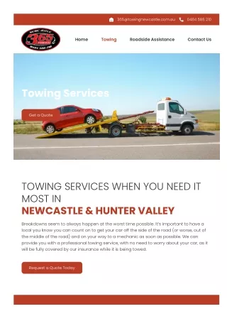 Emergency Towing Services In Hunter Valley | Emergency Towing Services In Newcas
