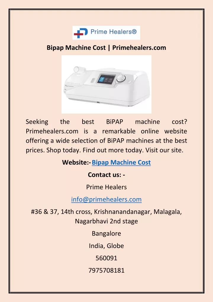 bipap machine cost primehealers com