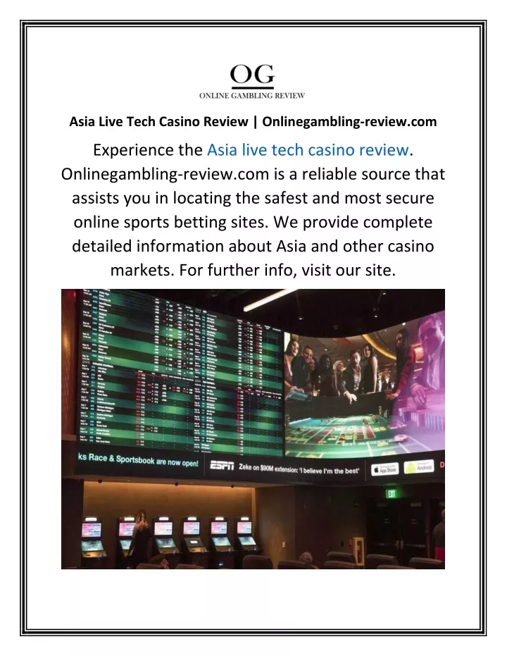 asia live tech casino review onlinegambling