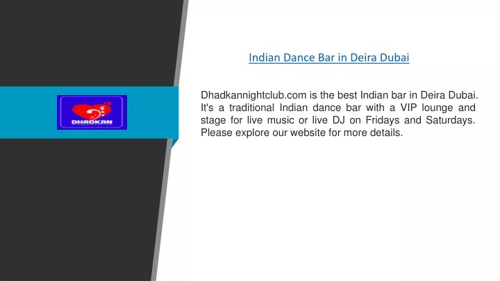 indian dance bar in deira dubai