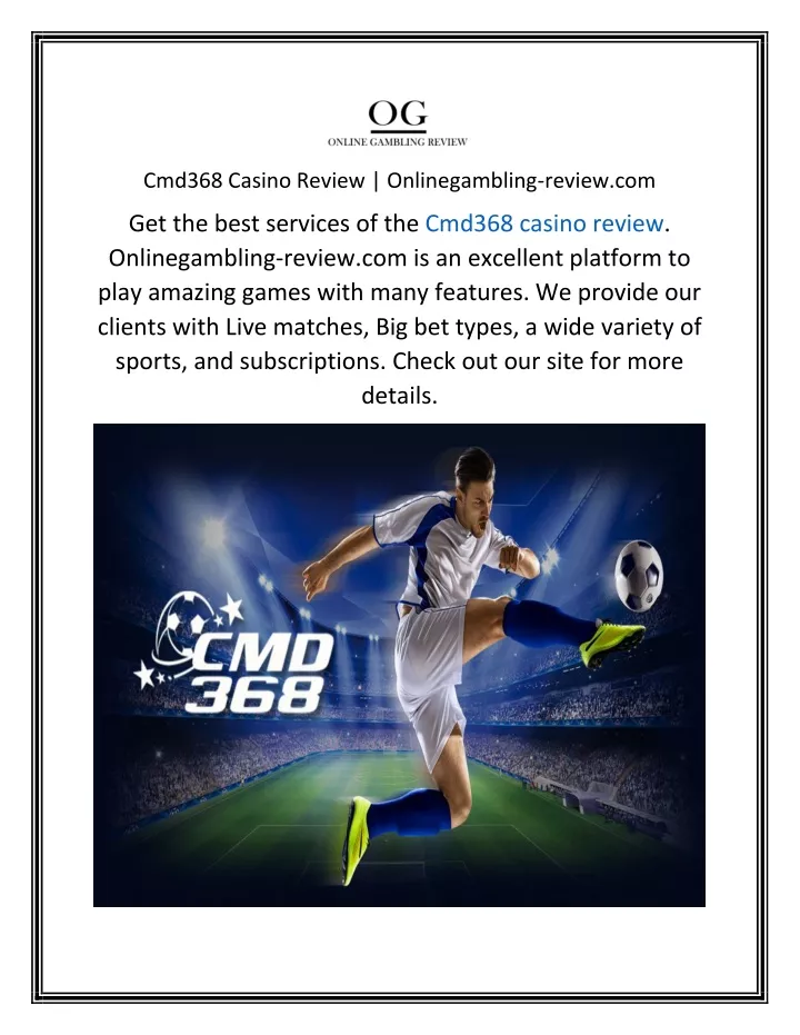 cmd368 casino review onlinegambling review com