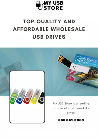 Top-quality and affordable wholesale usb drives