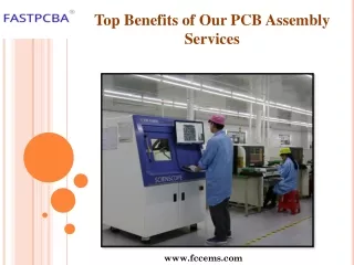 Top benefits of our PCB Assembly Services