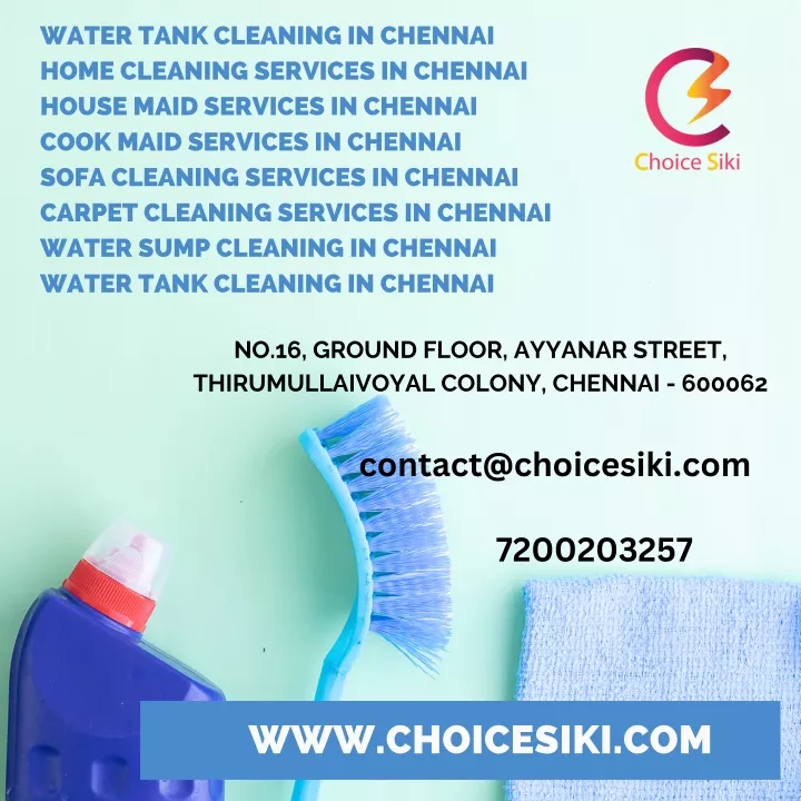 water tank cleaning in chennai home cleaning