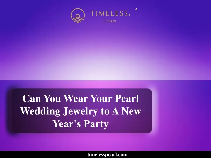 can you wear your pearl wedding jewelry