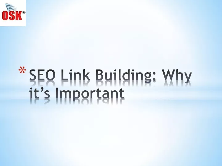 seo link building why it s important