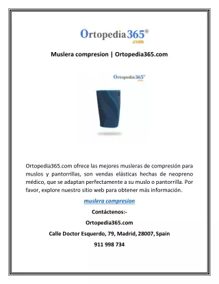 muslera compresion ortopedia365 com