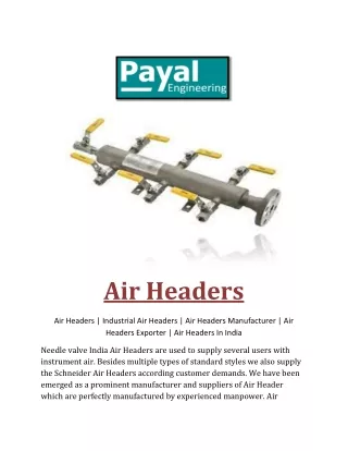 air headers