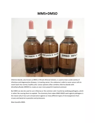 mms dmso