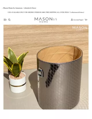 Buy dustbin for kitchen _ dustbin for home _ Mason Home5