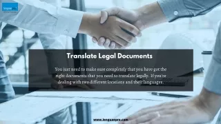 How to Translate Legal Documents the Right Way