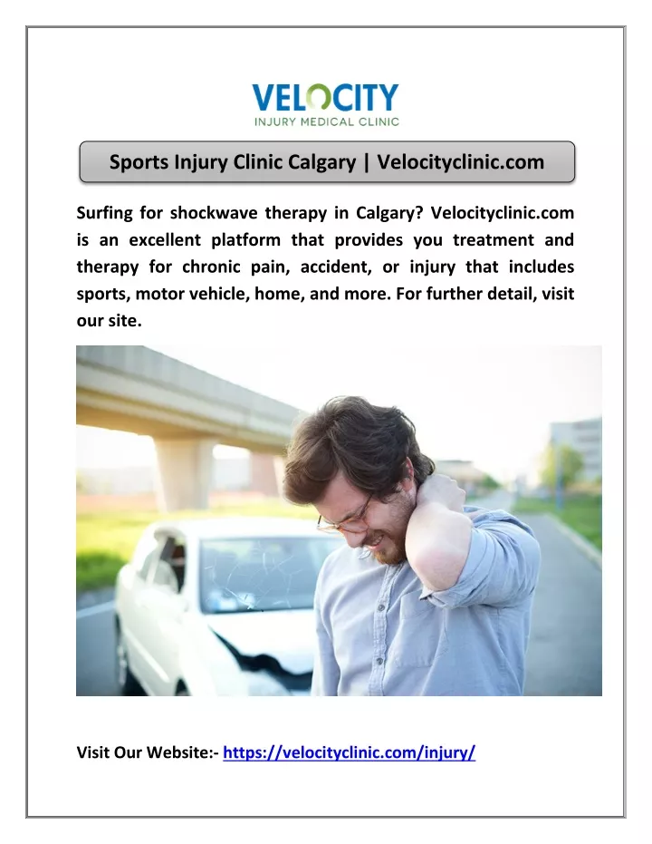 sports injury clinic calgary velocityclinic com