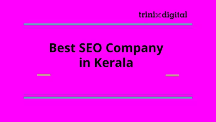 best seo company in kerala