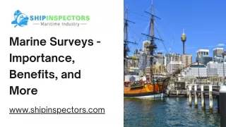 Marine Surveys - Importance, Benefits, and More
