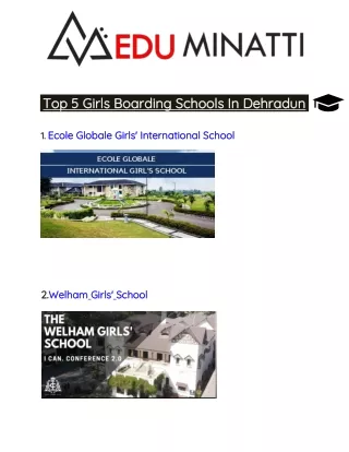 top 5 top 5 girls boarding schools in dehradun