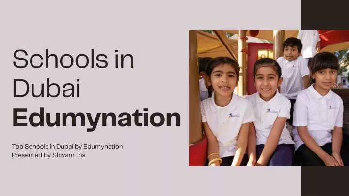 schools in dubai edumynation