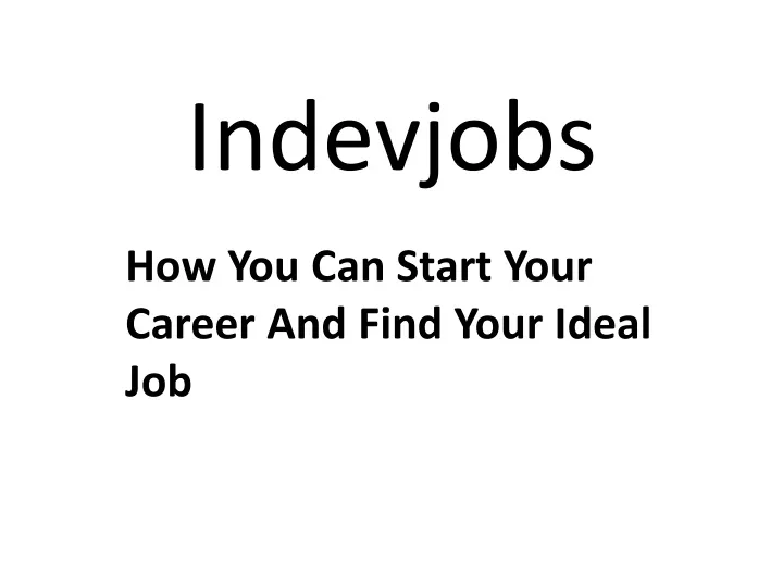 indevjobs