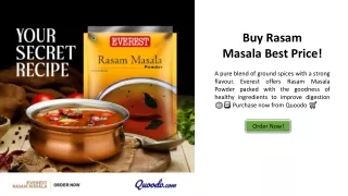 Best Rasam Masala