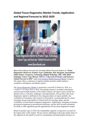 global tissue diagnostics market trends