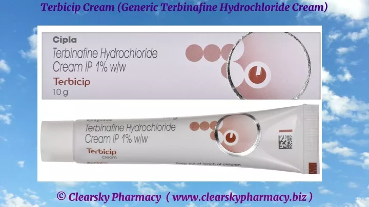 terbicip cream generic terbinafine hydrochloride