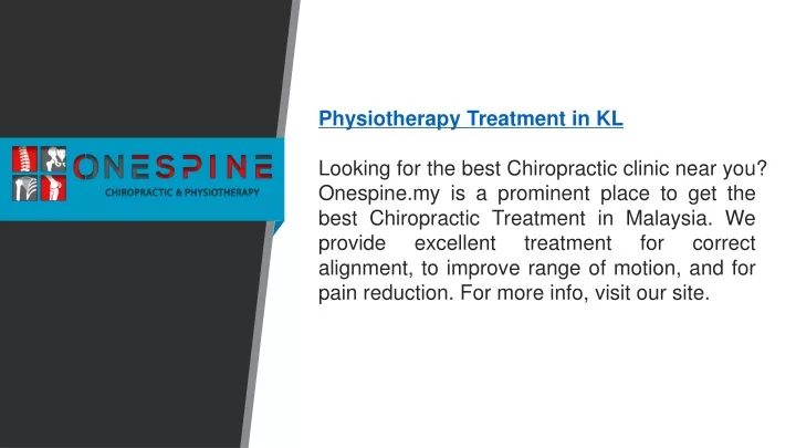 physiotherapy treatment in kl looking