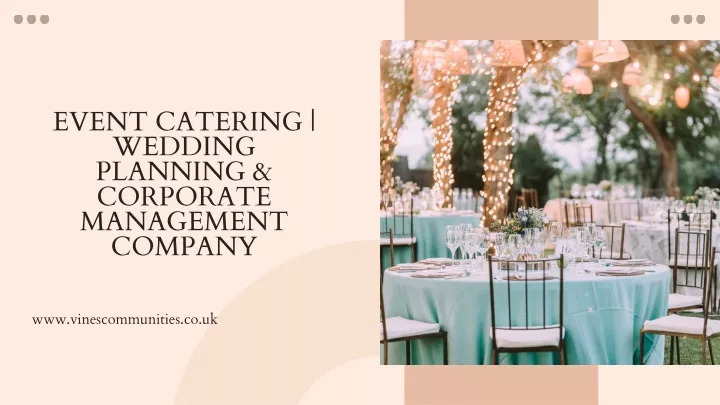 event catering wedding planning corporate