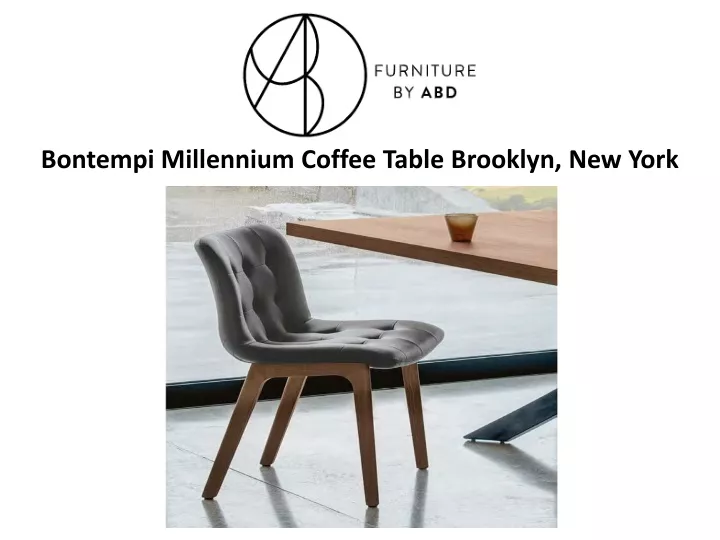 bontempi millennium coffee table brooklyn new york