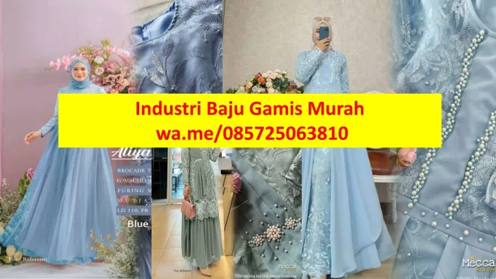 industri baju gamis murah wa me 085725063810