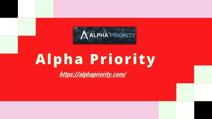 alpha priority